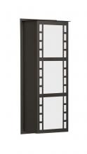 Besa Lighting NAPOLI16-WA-BR - Besa Outdoor Napoli 16 Bronze White Acrylic 2x60W B10