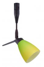 Besa Lighting RSP-5044GY-BR - Besa Spotlight Andi Bronze Bicolor Green/Yellow 1x35W Halogen Mr11