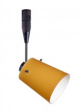 Besa Lighting RSP-511880-18-BR - Besa Spotlight With 18" Stem Tammi 3 Bronze Amber Matte 1x50W Halogen Mr16