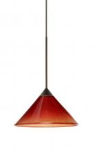 Besa Lighting RXP-117681-BR - Besa Pendant Kona Bronze Sunset 1x50W Halogen