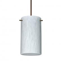 Besa Lighting RXP-440419-BR-277 - Besa Stilo 7 Pendant Bronze Carrera 1x50W Halogen, 277V