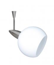 Besa Lighting SP-155907-SN - Besa Spotlight Palla 3 Satin Nickel Opal Matte 1x35W Halogen Mr11