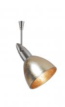 Besa Lighting SP-1758GF-SN - Besa Spotlight Divi Satin Nickel Gold Foil 1x50W Halogen Mr16