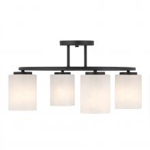 Savoy House 6-4693-4-89 - Herron 4-Light Ceiling Light in Matte Black