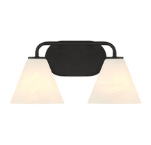 Savoy House 8-2988-2-BK - Blair 2-Light Bathroom Vanity Light in Matte Black