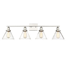 Savoy House 8-9130-4-109 - Drake 4-Light Bathroom Vanity Light in Polished Nickel