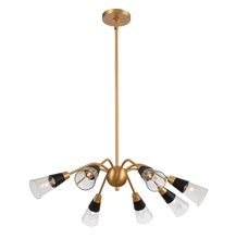 Kalco 513172BNB - Ponti 8 Light Chandelier