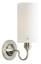 Stone Lighting WS179OPPNRT6B - Wall Sconce Retro Cylinder Opal Polished Nickel E26 Retro Bulb 60W