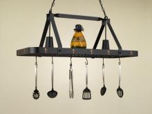 Hi-Lite MFG Co. H-44Y-D-BK01 - POT RACK COLLECTION