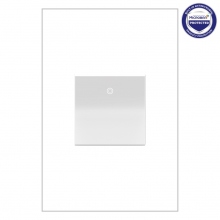 Legrand ASPD1532W277 - adorne® 277V Paddle Switch, White, with Microban®