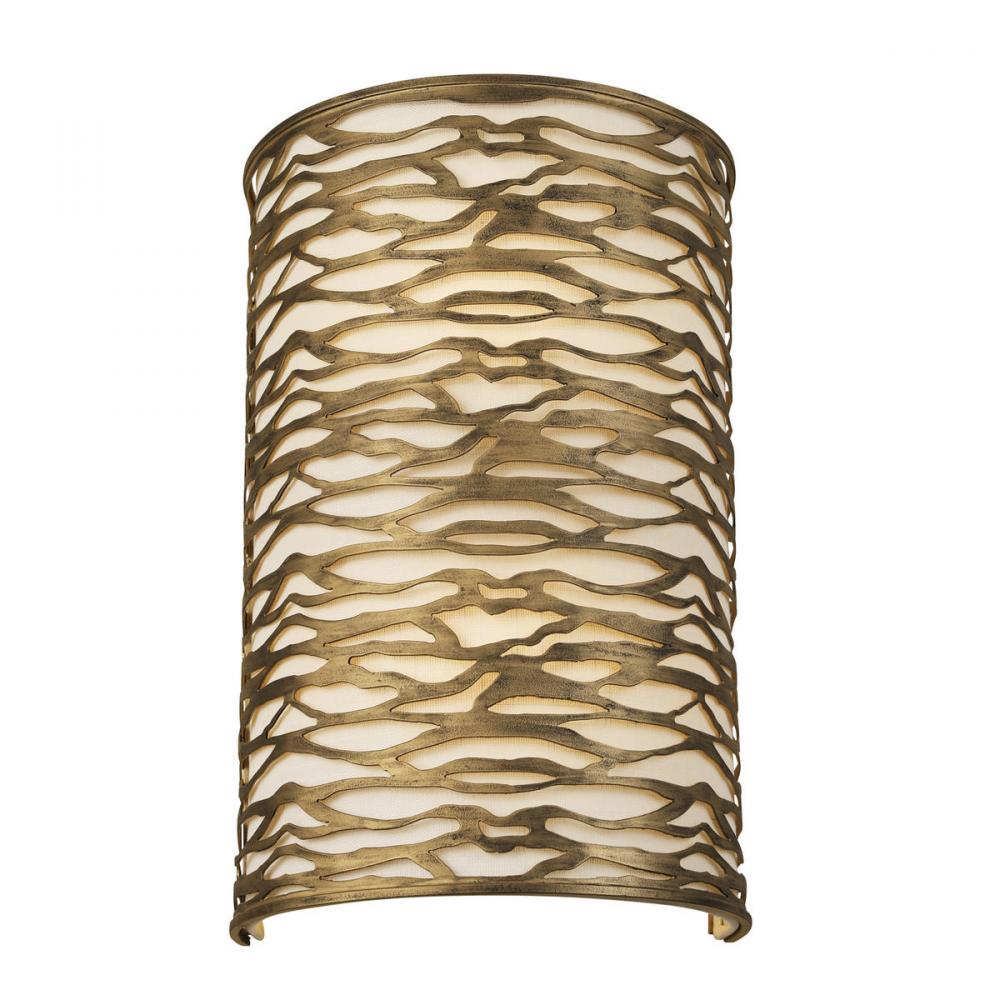 Kato 2-Lt Wall Sconce - Havana Gold