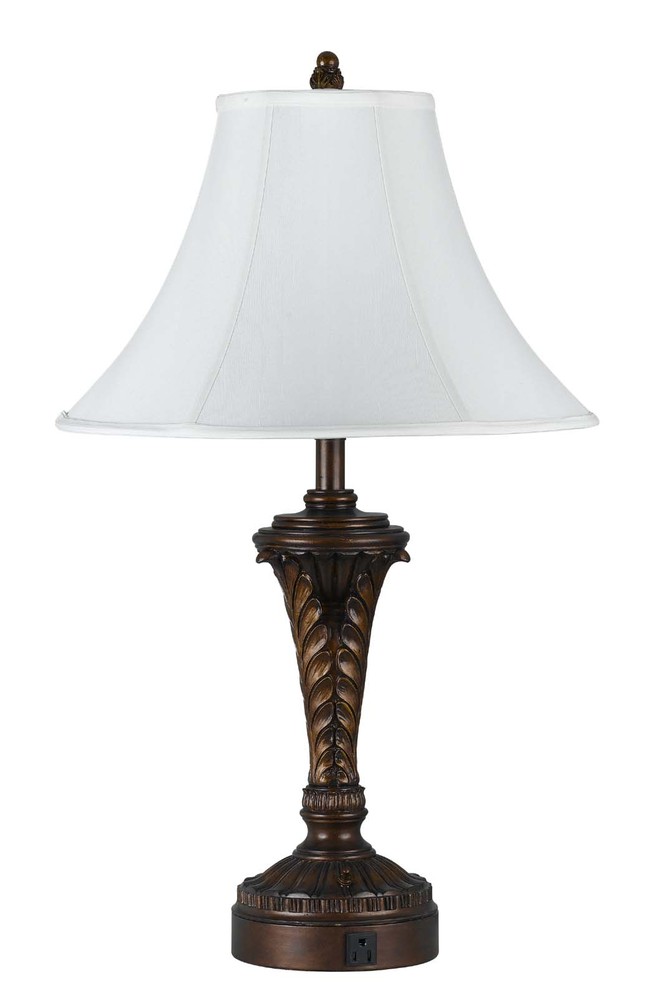 30.5" Tall Metal/Resin Table Lamp