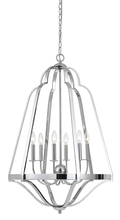 CAL Lighting FX-3606-6 - Melrose 6 Light 26" Wide Single Tier Candle Style Chandelier