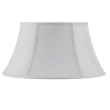 CAL Lighting SH-8103/14-WH - 8.25" Tall White Fabric Shade