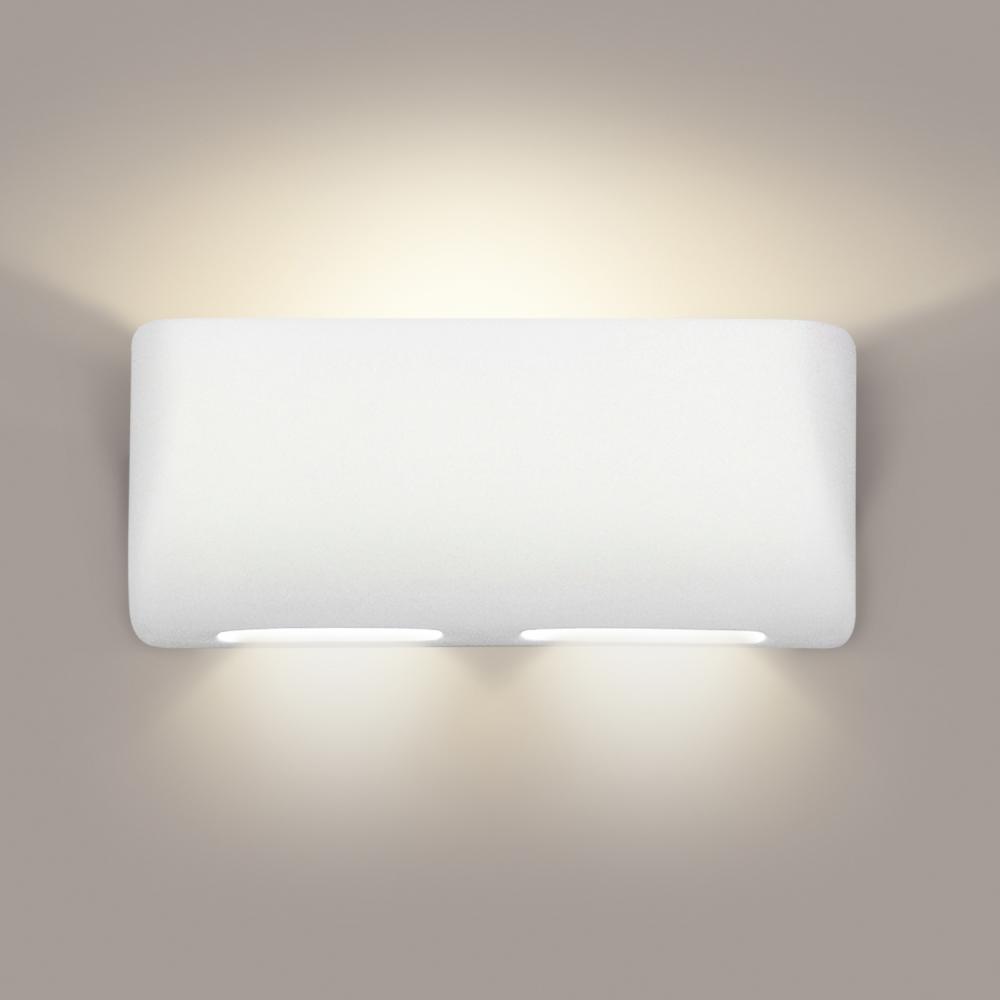 Gran Coronado Wall Sconce: Rio Roho Leather (E26 Base Dimmable LED (Bulb included))