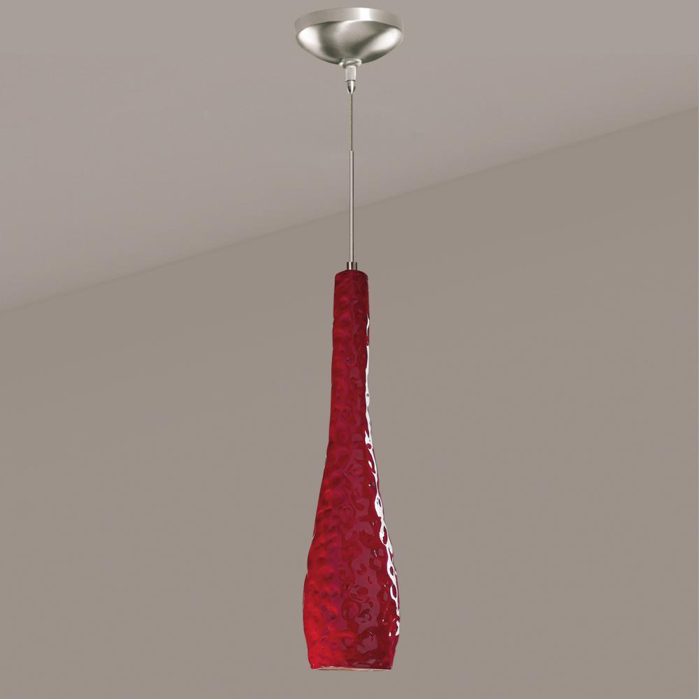 Flintstone Low Voltage Mini Pendant Matador Red (12V Dimmable MR16 LED (Bulb included))