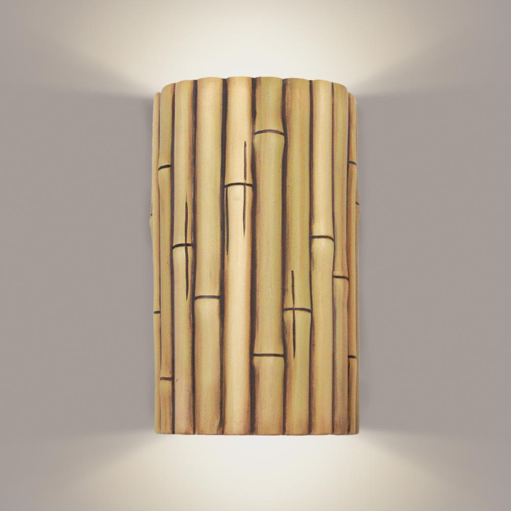 Bamboo Wall Sconce Natural