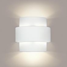 A-19 1402-1LEDE26-A31 - Santa Inez Wall Sconce: Rio Roho Leather (E26 Base Dimmable LED (Bulb included))