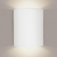 A-19 222-WETST-2LEDE26-A32 - Great Tilos Wall Sconce: Cream Satin (Wet Sealed Top, E26 Base LED (Bulb included))