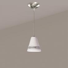 A-19 LVMP15-WG-LEDMR16 - Strands Low Voltage Mini Pendant White Gloss (12V Dimmable MR16 LED (Bulb included))