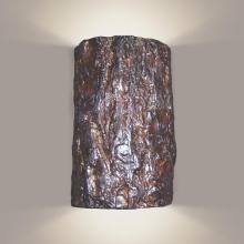 A-19 N20302-WETST-1LEDE26 - Bark Wall Sconce (Wet Sealed Top, E26 Base LED (Bulb included))