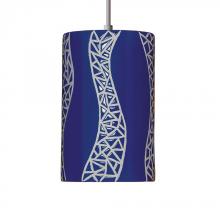 A-19 PM20304-CB - Passage Pendant Cobalt Blue