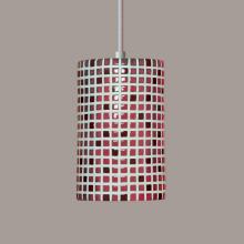 A-19 PM20308-MR-WCC-1LEDE26 - Confetti Pendant Matador Red (White Cord & Canopy)