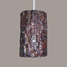 A-19 PN20302-WCC-1LEDE26 - Bark Pendant (White Cord & Canopy)