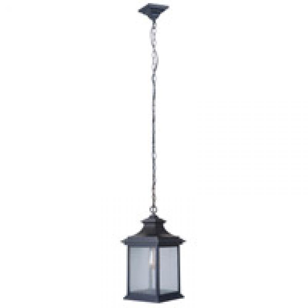 Gentry 1 Light Medium Outdoor Pendant in Midnight