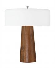 Craftmade 87001WN-T - 1 Light LED Table Lamp in Walnut