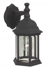 Craftmade Z294-TB - Hex Style Cast 1 Light Medium Outdoor Wall Lantern in Textured Black