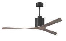 Matthews Fan Company MK-BK-OO - Molly modern ceiling fan in Matte Black finish with all-weather 56” ABS blades. Optimized for da