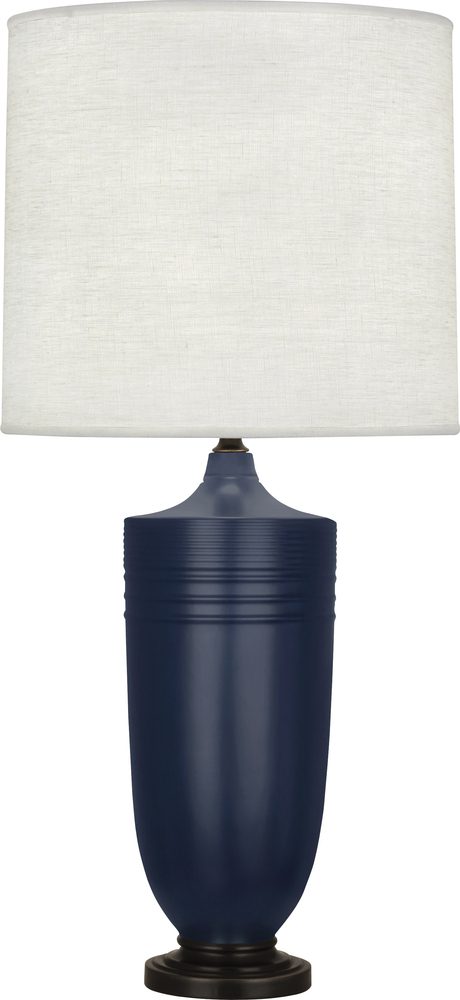 Matte Midnight Blue Michael Berman Hadrian Table Lamp