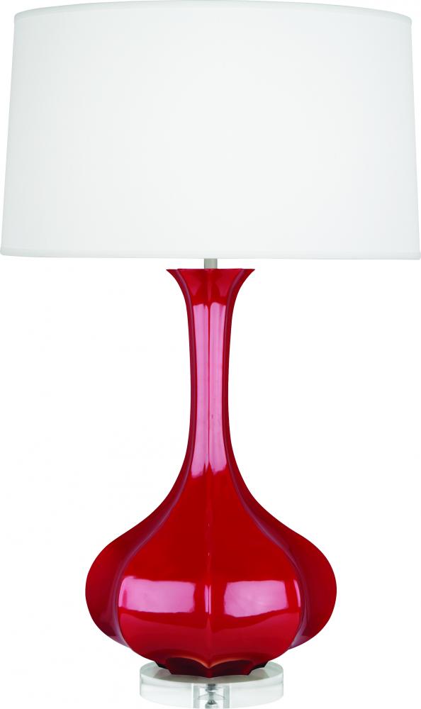 Ruby Red Pike Table Lamp