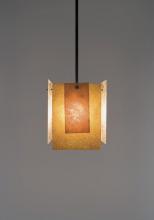 WPT Design SP-BZ-Pend-Single-44 - Spider Mica - Bronze - Pendant - Incandescent - Single, OA drop 44"