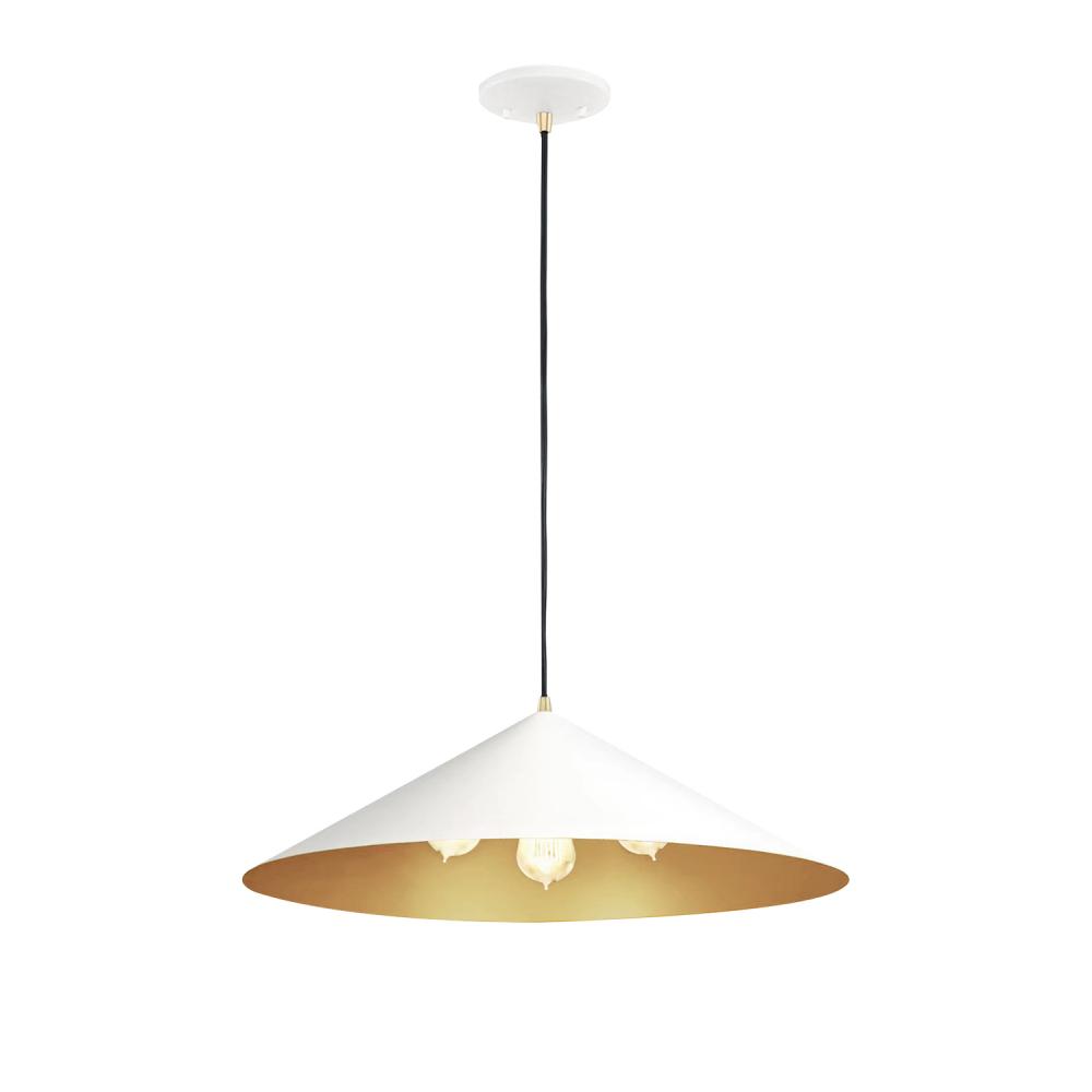 Conos 24" 3-Light Cone Pendant