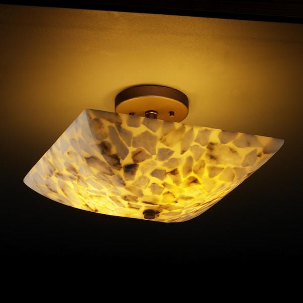 14" LED Semi-Flush Bowl