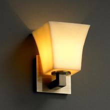 Justice Design Group CNDL-8921-10-CREM-MBLK - Modular 1-Light Wall Sconce