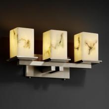 Justice Design Group FAL-8673-15-NCKL - Montana 3-Light Bath Bar