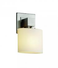 Justice Design Group FSN-8707-30-RBON-DBRZ - Aero ADA 1-Light Wall Sconce (No Arms)