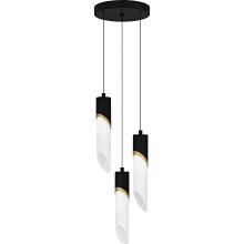 Quoizel PCAYS1810MBK - Alys 3-Light Matte Black Pendant