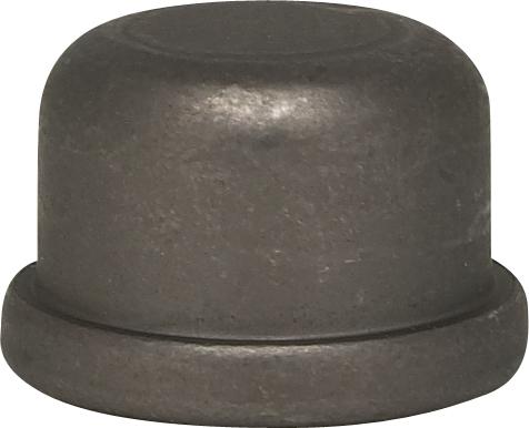 1/2" Finial; Zinc Die Cast 1/4-27; Dark Antique Brass Finish