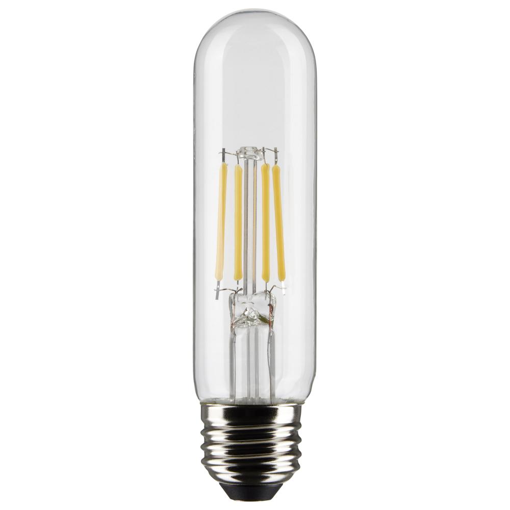 5.5 Watt T10 LED; Clear; Medium base; 90 CRI; 3000K; 120 Volt