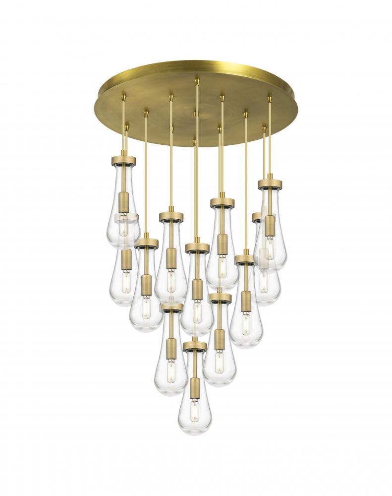 Owego - 12 Light - 24 inch - Brushed Champagne Bronze - Multi Pendant