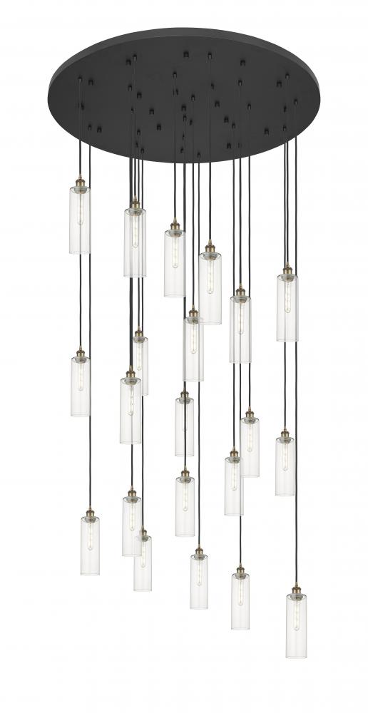 Crown Point - 21 Light - 48 inch - Brushed Brass - Multi Pendant