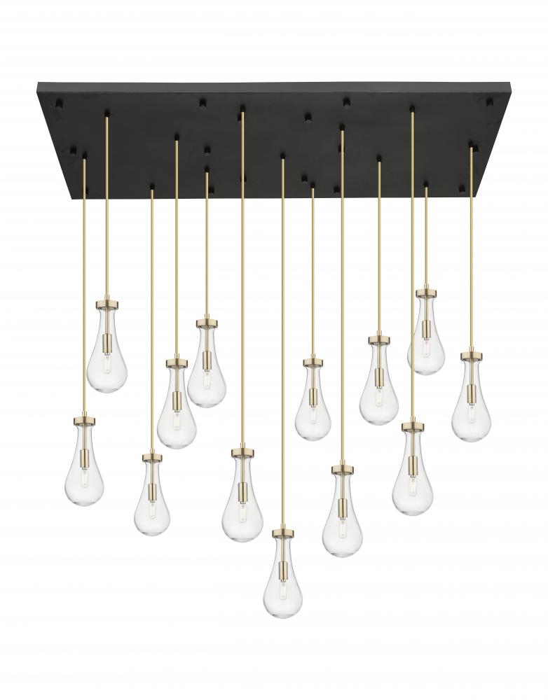 Owego - 13 Light - 54 inch - Brushed Champagne Bronze - Multi Pendant