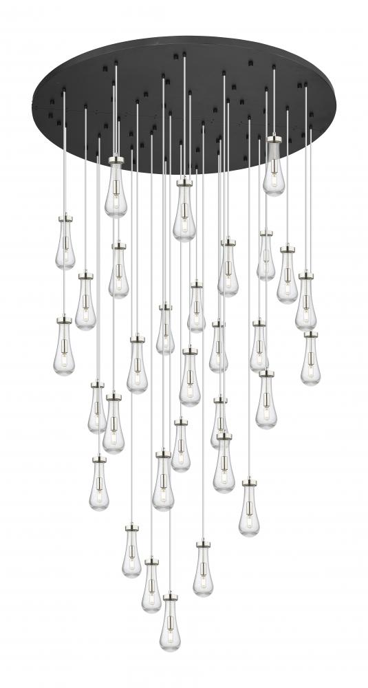 Owego - 31 Light - 60 inch - Brushed Polished Nickel - Multi Pendant