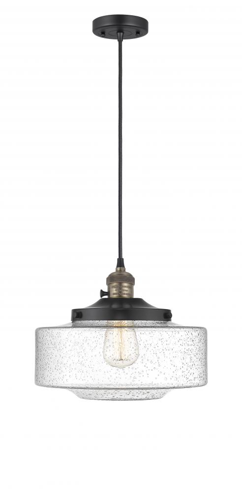 Bridgeton - 1 Light - 16 inch - Black Antique Brass - Cord hung - Mini Pendant