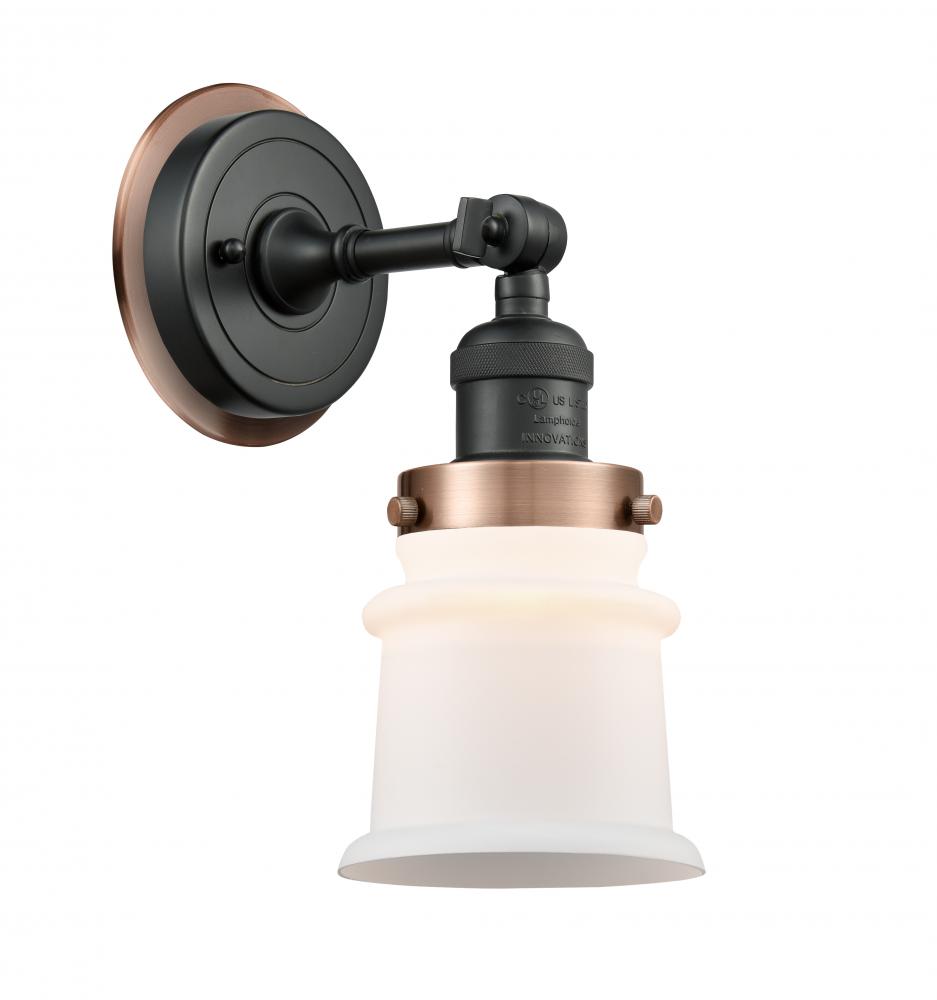 Canton - 1 Light - 5 inch - Matte Black - Sconce