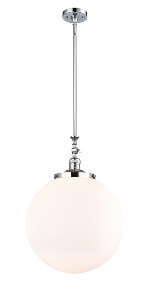 Beacon - 1 Light - 16 inch - Polished Chrome - Stem Hung - Mini Pendant